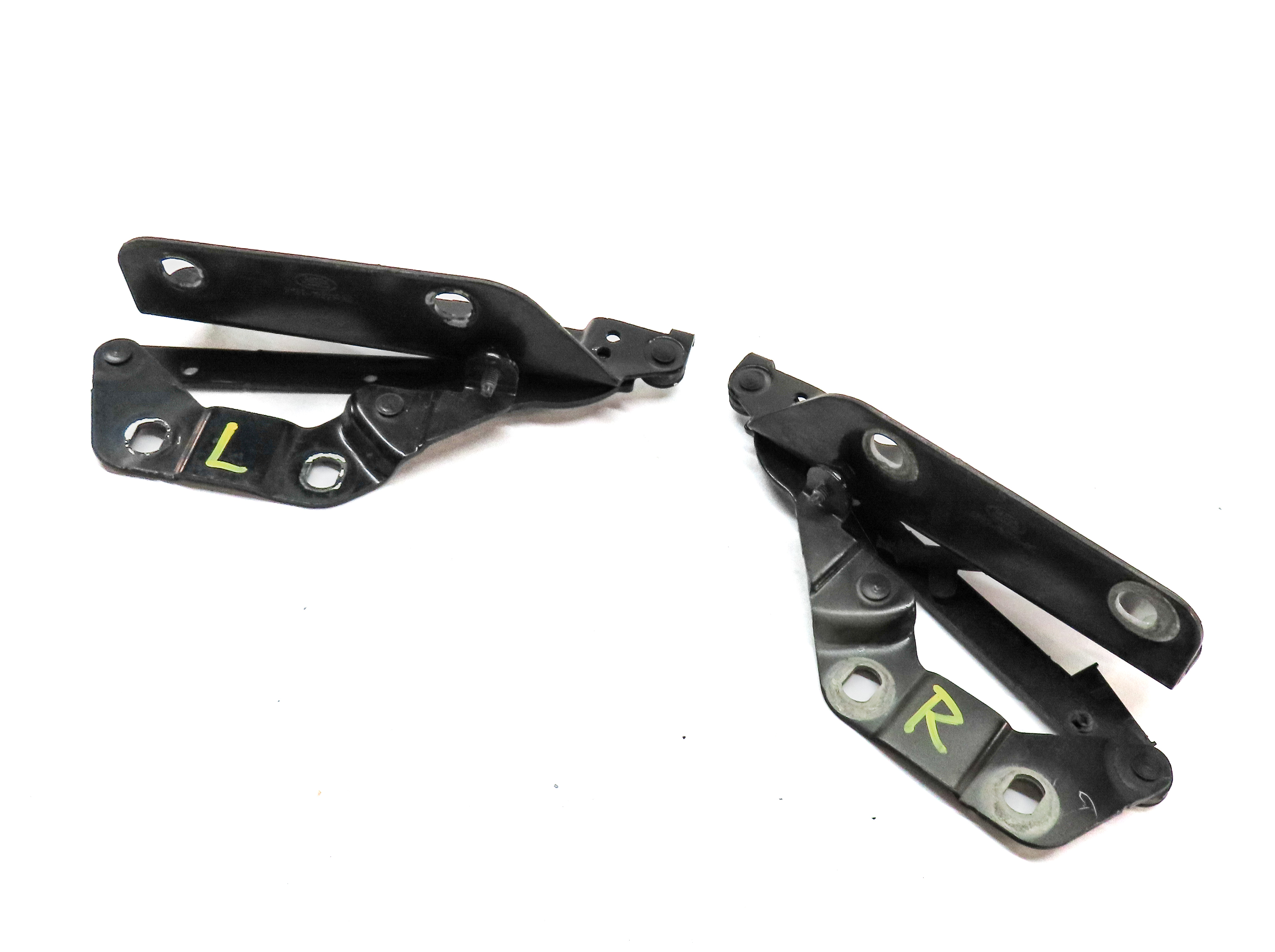 2008-2019 LAND ROVER LR2 RANGE ROVER EVOQUE (L538) HOOD HINGE SET-2 (Black) — exact item pictured